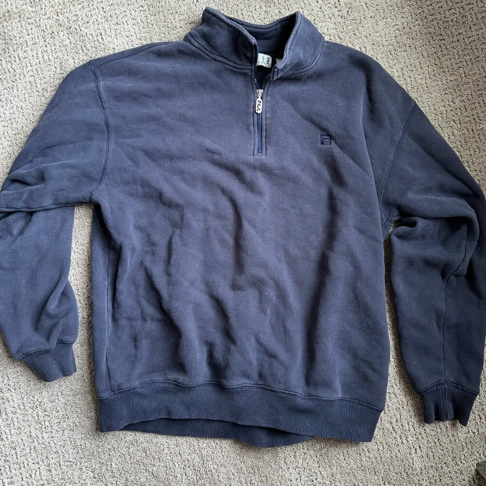 Vintage Fila 3/4 zip